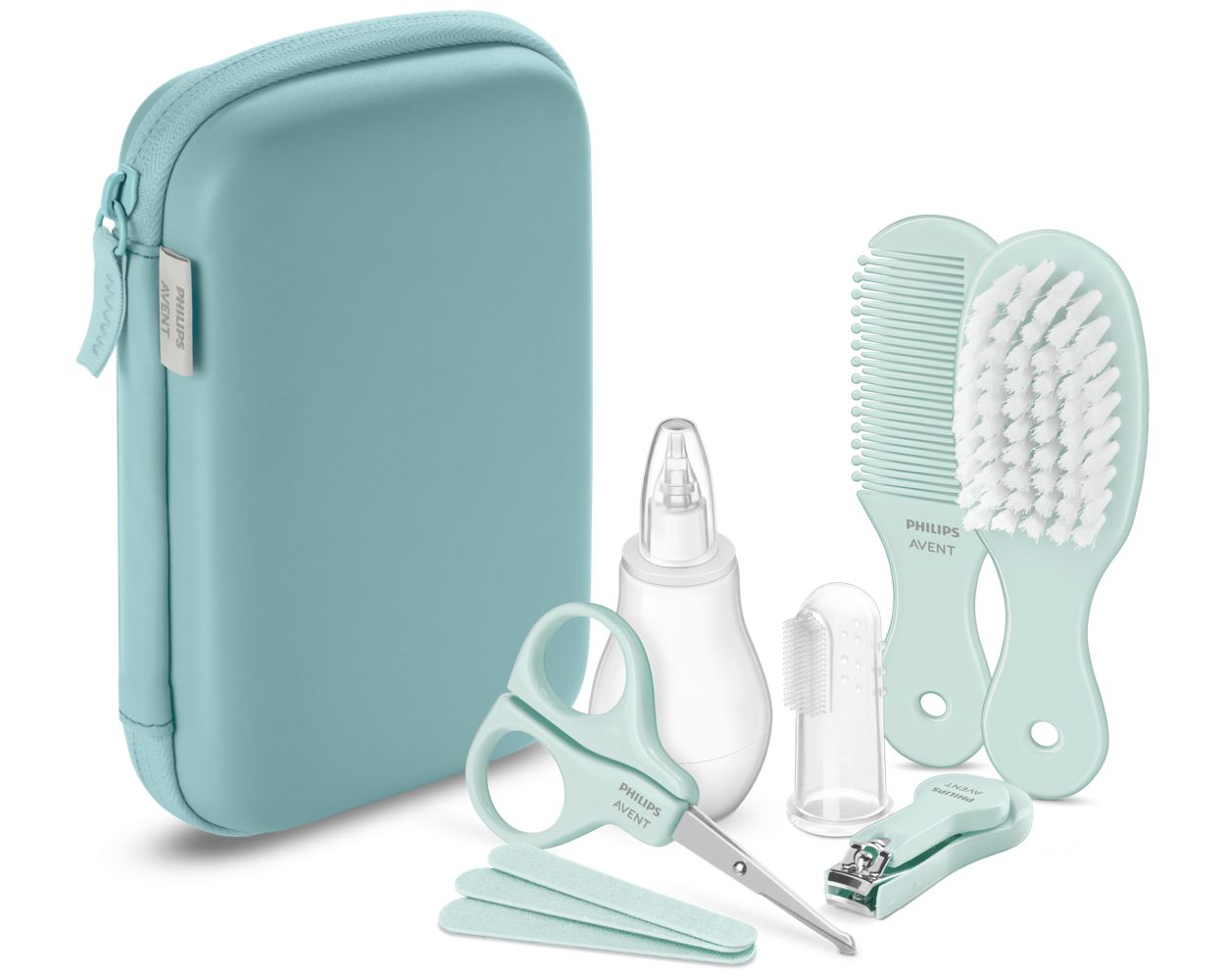 AVENT Kit Higiene Para el Cuidado del Bebé con 10 Productos