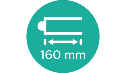 Cilindro più lungo per capelli lunghi o spessi