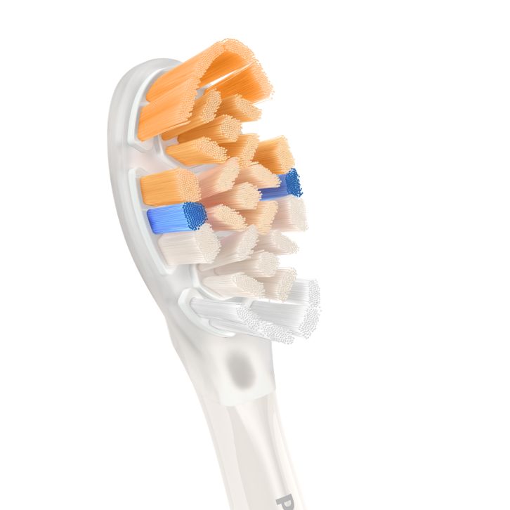 The brush head for complete care