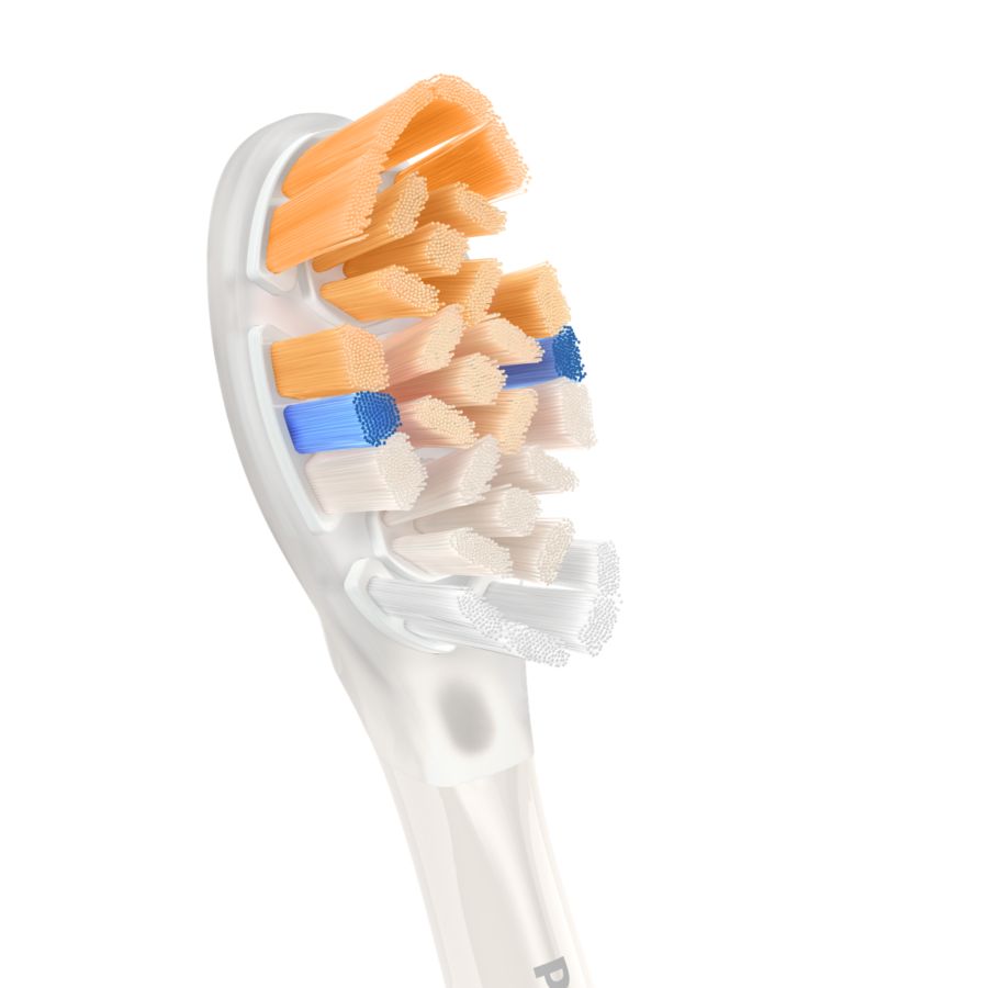 The brush head for complete care