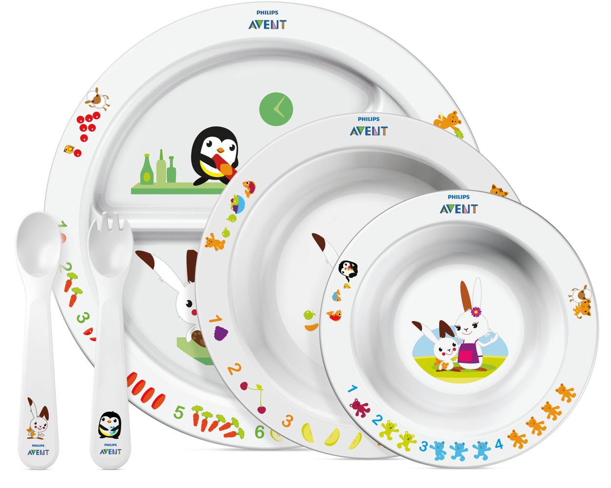 ▷ Philips Avent Set Alimentación Natural para Recién Nacido, 6 Piezas ©