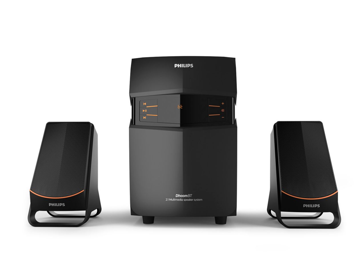 Philips music hot sale system 2.1