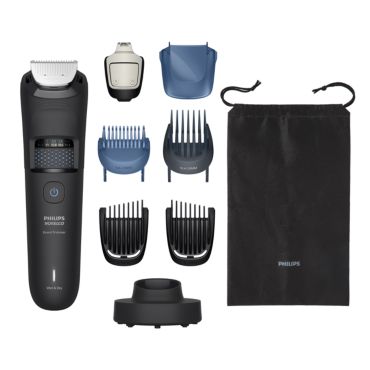 Philips Norelco Beard Trimmer 5000 Series Beard styling with hair collector