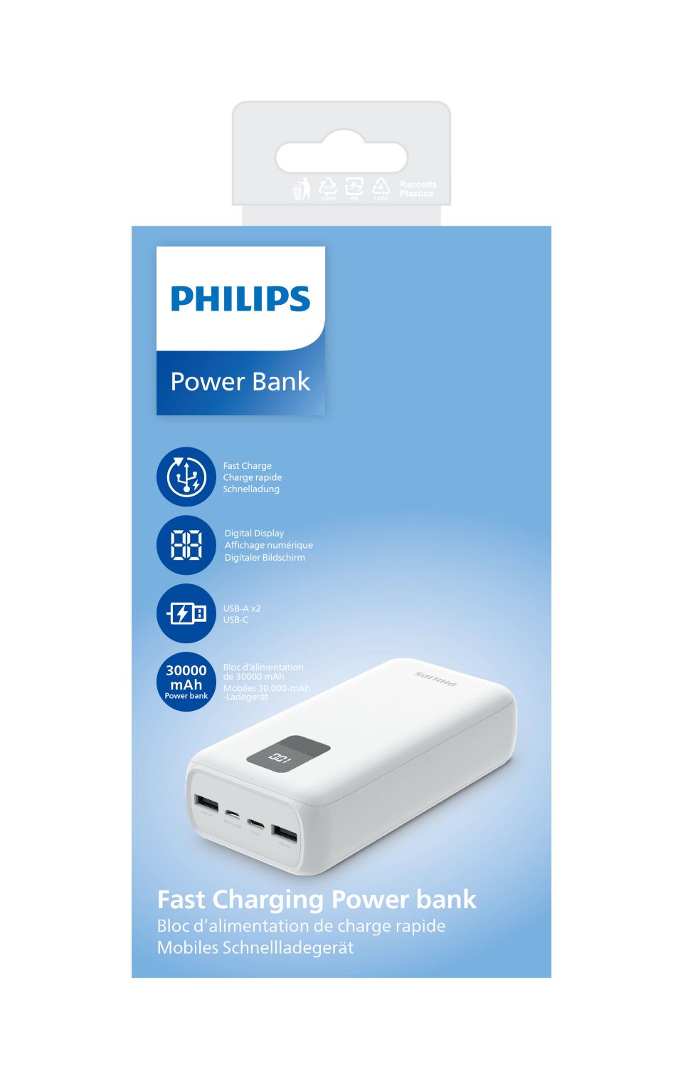 USB power bank DLP1925CW/40 | Philips