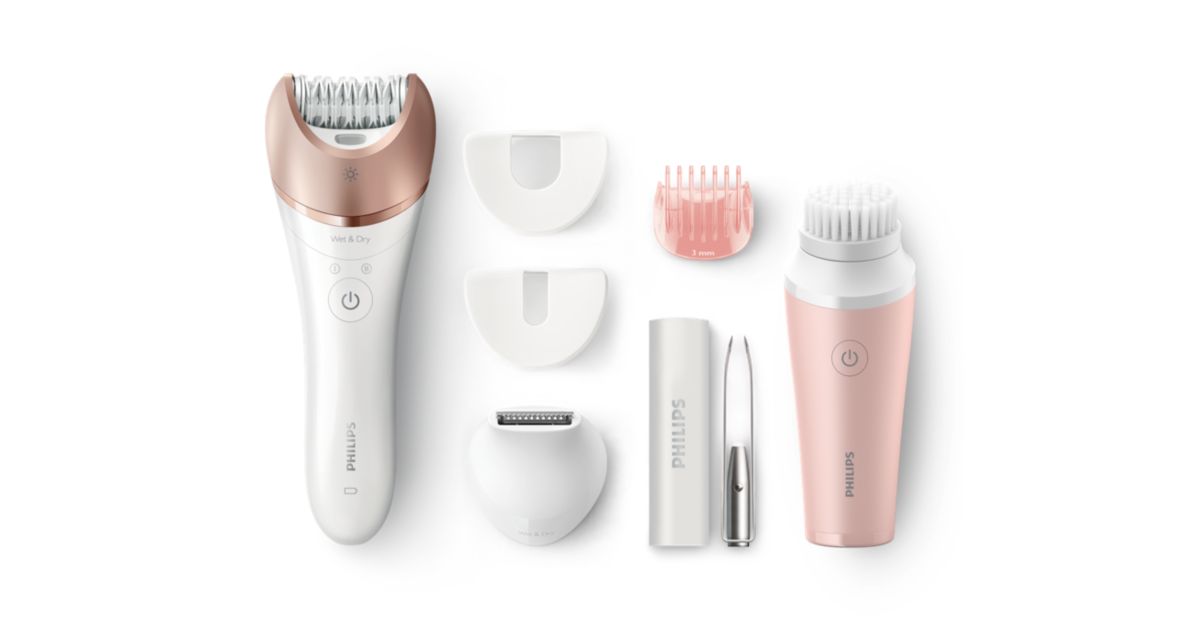 Satinelle Prestige Wet & dry epilator, trimmer + cleanser BRP566