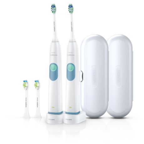 HX6254/81 Philips Sonicare 2 Series plaque control Cepillo dental eléctrico sónico