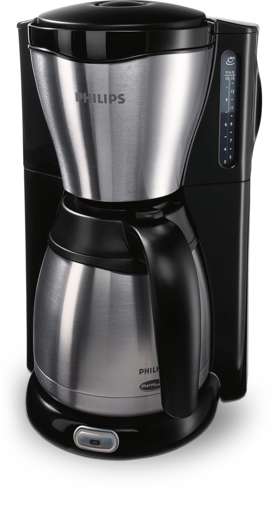 Kanon Spoedig Rimpels Café Gaia Koffiezetapparaat met druppelfilter, thermoskan HD7546/20 |  Philips