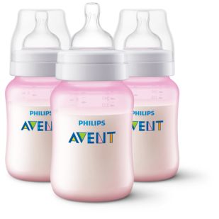 Anti-colic baby bottle