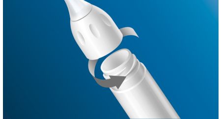 Screw-on brush head for our original Sonicare handles