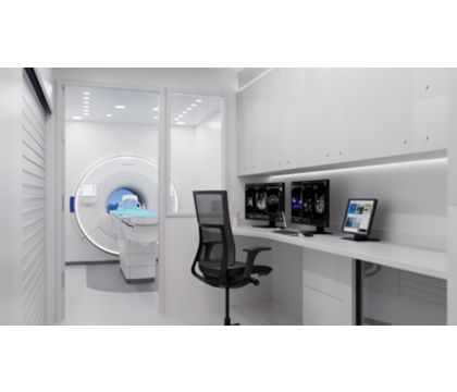 BlueSeal Mobile 1.5T MRI interior