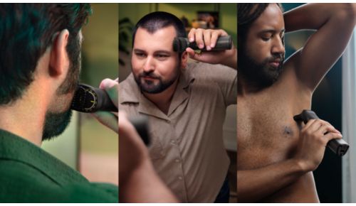 Uniwersalny trymer do twarzy, głowy i ciała