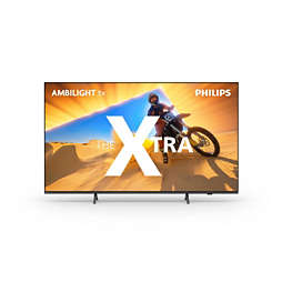 The Xtra 4K QD MiniLED Ambilight-TV