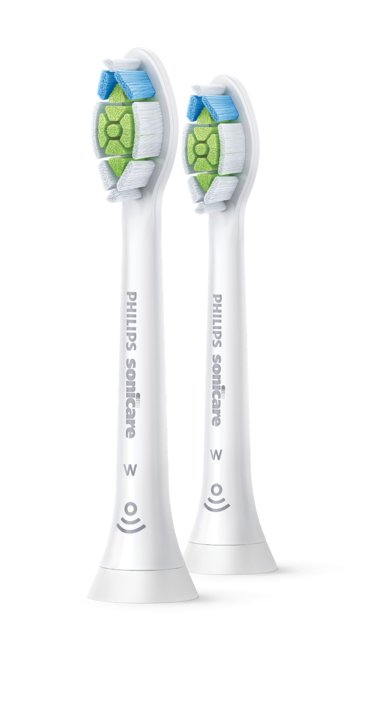 elleboog Ongrijpbaar helpen W Optimal White Standaard sonische opzetborstels HX6062/10 | Sonicare