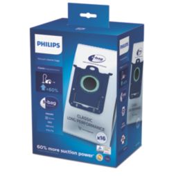 Philips 3000 Series Aspirateur avec Sac, Aspiration de la poussière à  99,9%* 900 W, Filtre Anti-allergènes, Compact et léger, Brosse intégrée,  Blue