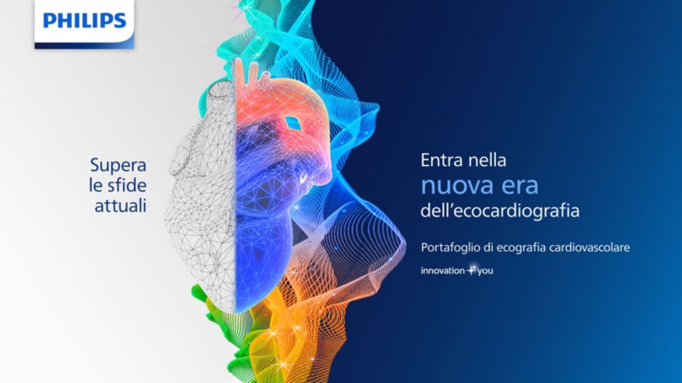 Grafica a colori di ecocardiografia basata su IA