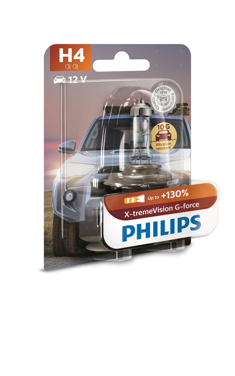 Philips Standard - Single Blister Pack - High Beam and Low Beam