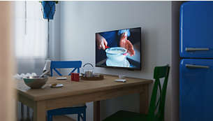 Lively viewing. Philips HD LED TV.