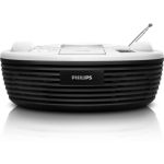 Enjoy iPod and CD music wherever you go