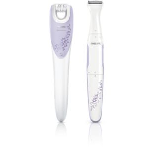 Satin Intimate Epilierer + Trimmer für d. Intimbereich