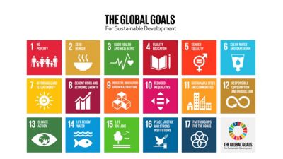 The global goals for sustainable development illustration