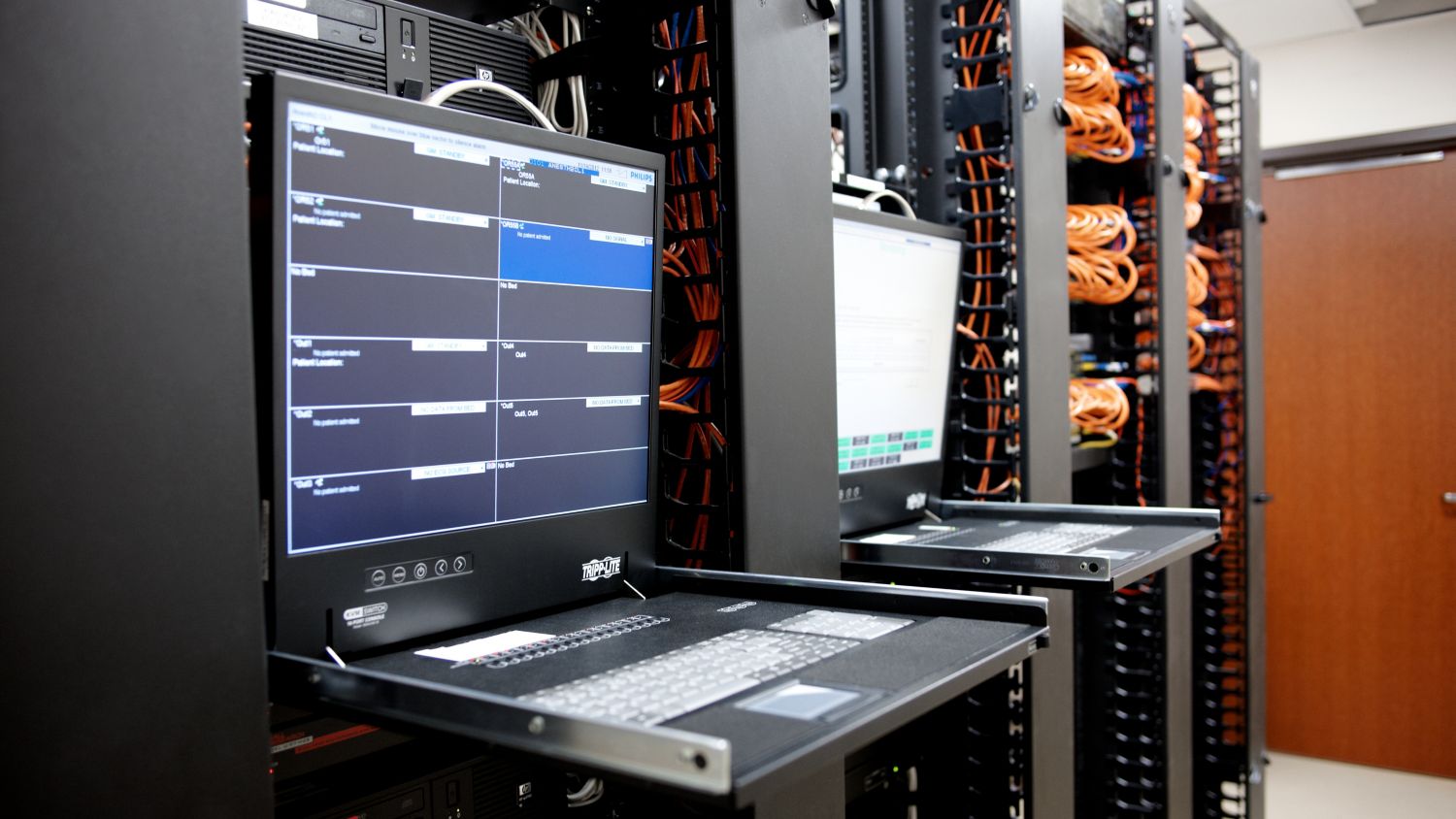 Philips InstelliSite Pathology Solution server room