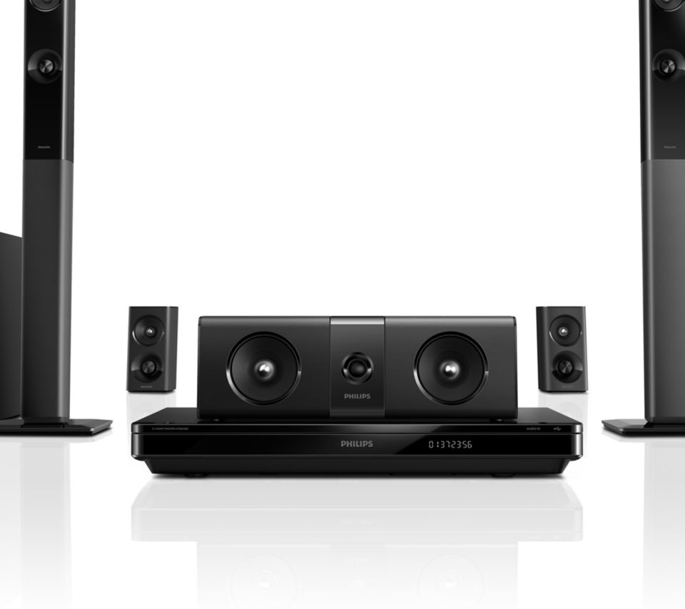 5.1 3D Blu-ray Home theater HTB5540D/98 | Philips