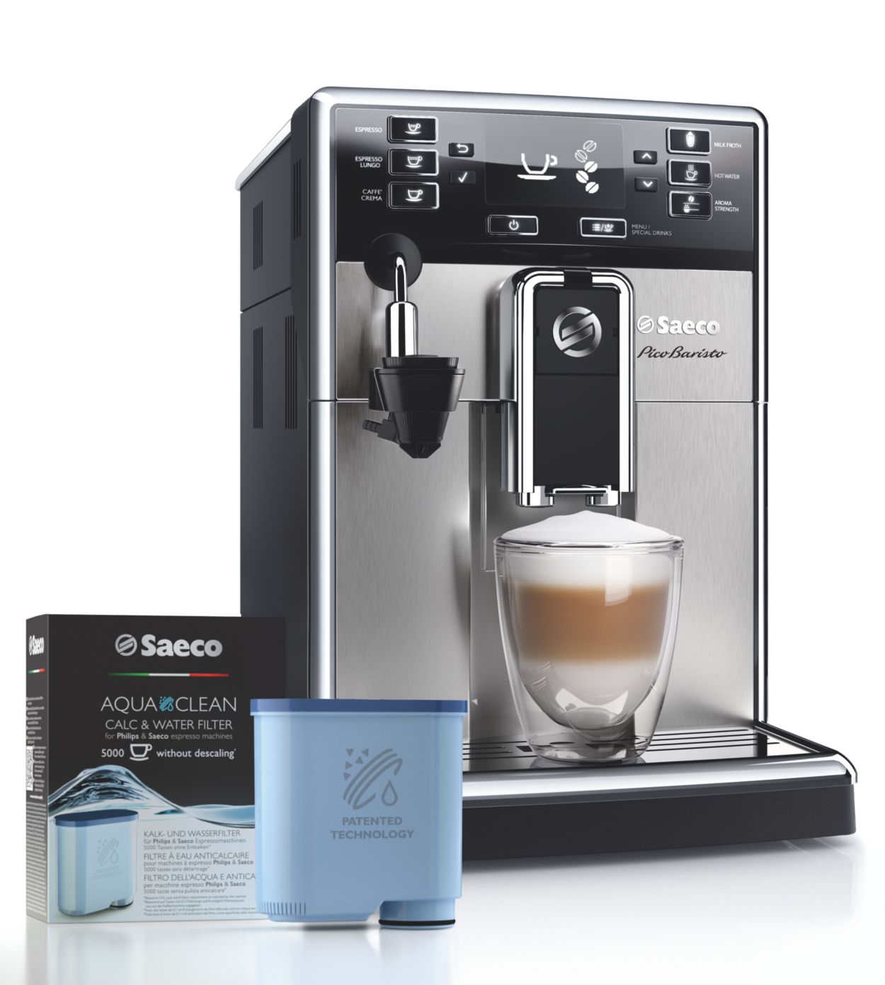 Philips AquaClean Coffee Machine Anti-scale Filter Clear