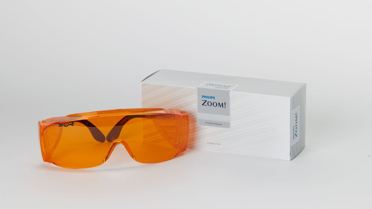 Protecção para olhos Philips Zoom