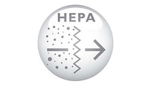 Super Clean Air HEPA 12-Filter, 99,5 % Filterung