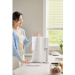 Purified water, ambient, 45°C, 85°C or 95°C.