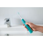 Cleaner teeth. Gently does it.