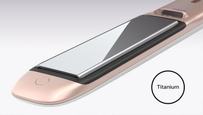 Titanu padengtos žnyplės greitam ir lygiam tiesinimui