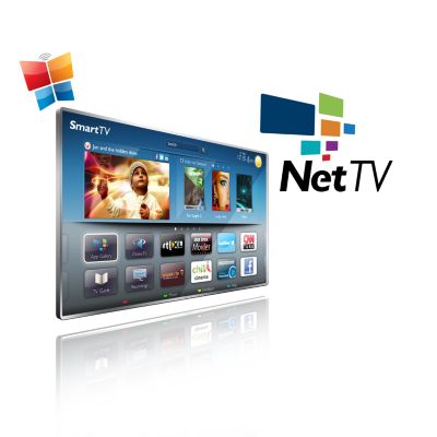 Net TV για δημοφιλείς ηλεκτρονικές υπηρεσίες στην τηλεόρασή σας