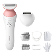 Lady Shaver Series 6000 Cordless shaver with Wet and Dry use