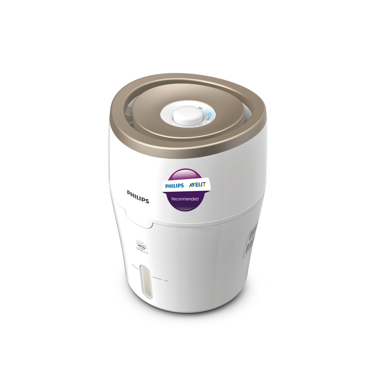 Humidificador - HU4811/10 PHILIPS, 2 l, 38 m²m², Blanco