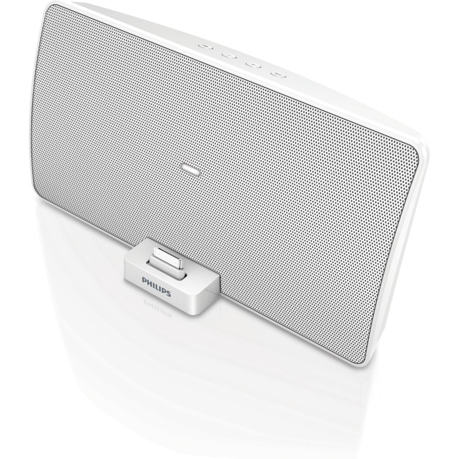 Enjoy music from your iPod/iPhone