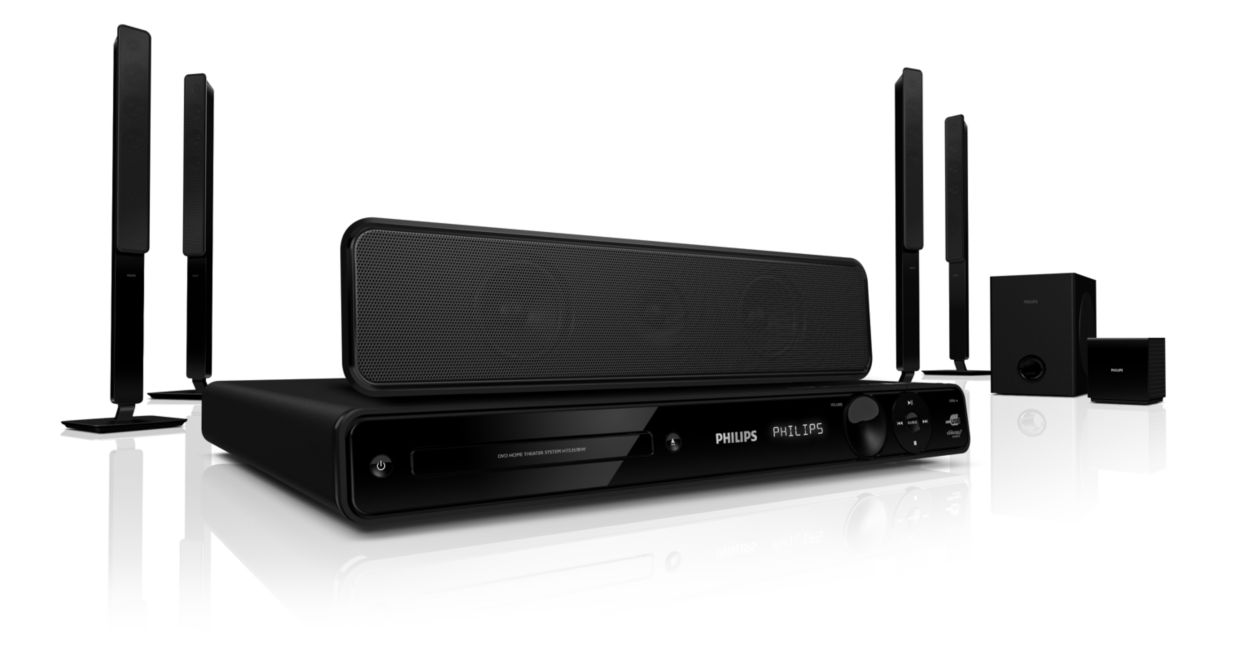 Philips home theatre system best sale 5.1 wireless surround sound