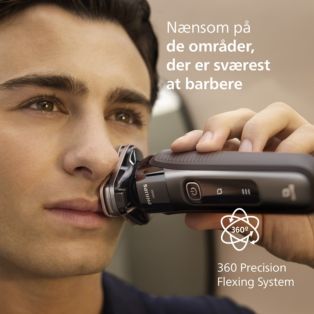 i9000 Elektrisk shaver til våd og tør barbering med SkinIQ