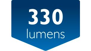 Light output: 330 lumens