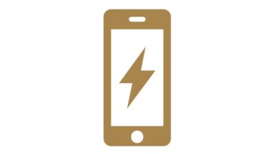 Charge sans fil les smartphones compatibles Qi*