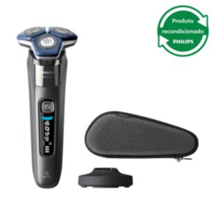 Shaver series 7000 Máquina de barbear elétrica a húmido e a seco renov.