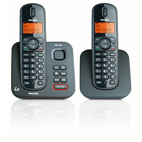 CD1552B/37  Téléphone sans fil avec répondeur