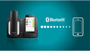Sluit gemakkelijk aan op smartphones met Bluetooth®