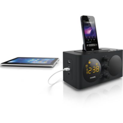 Wake up to great music from your iPod/iPhone