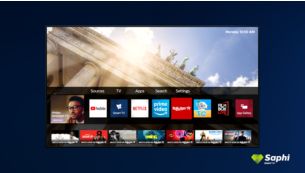 Saphi Smart TV. The smart way to enjoy your TV.