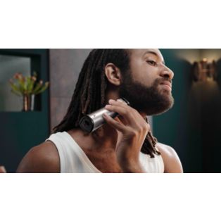Philips Multigroom Series 7000 Showerproof face, body & hair trimmer with 14 tools