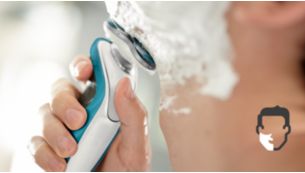 Aquatec gives you a comfortable dry or refreshing wet shave