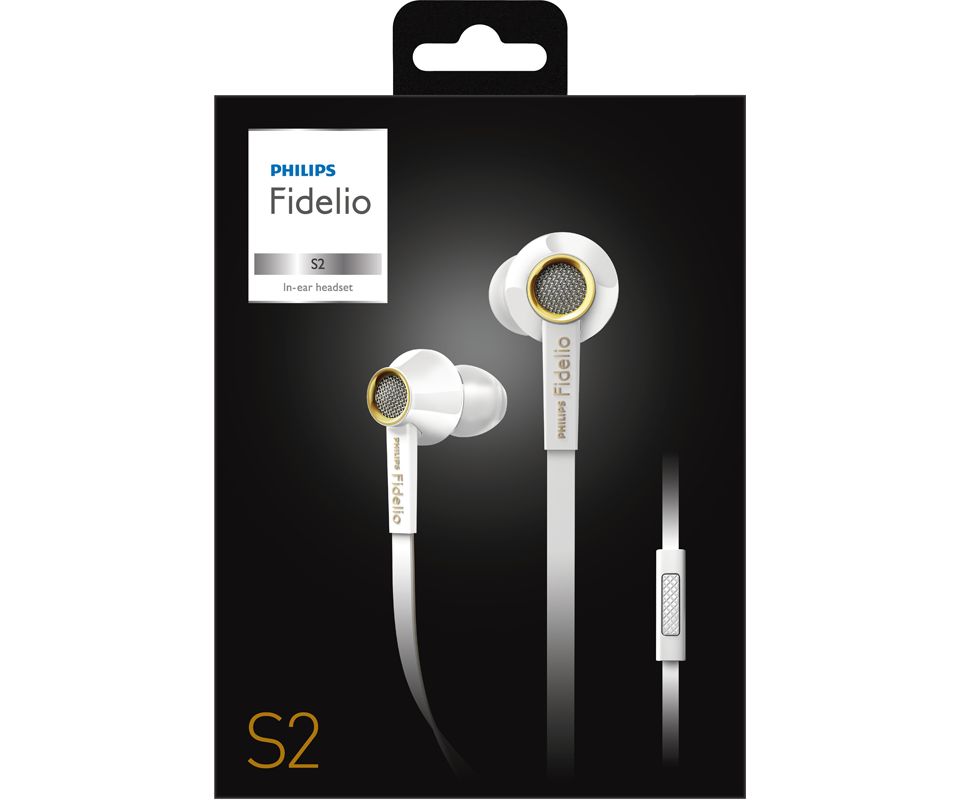 Headphones with mic S2WT/28 | Philips Fidelio