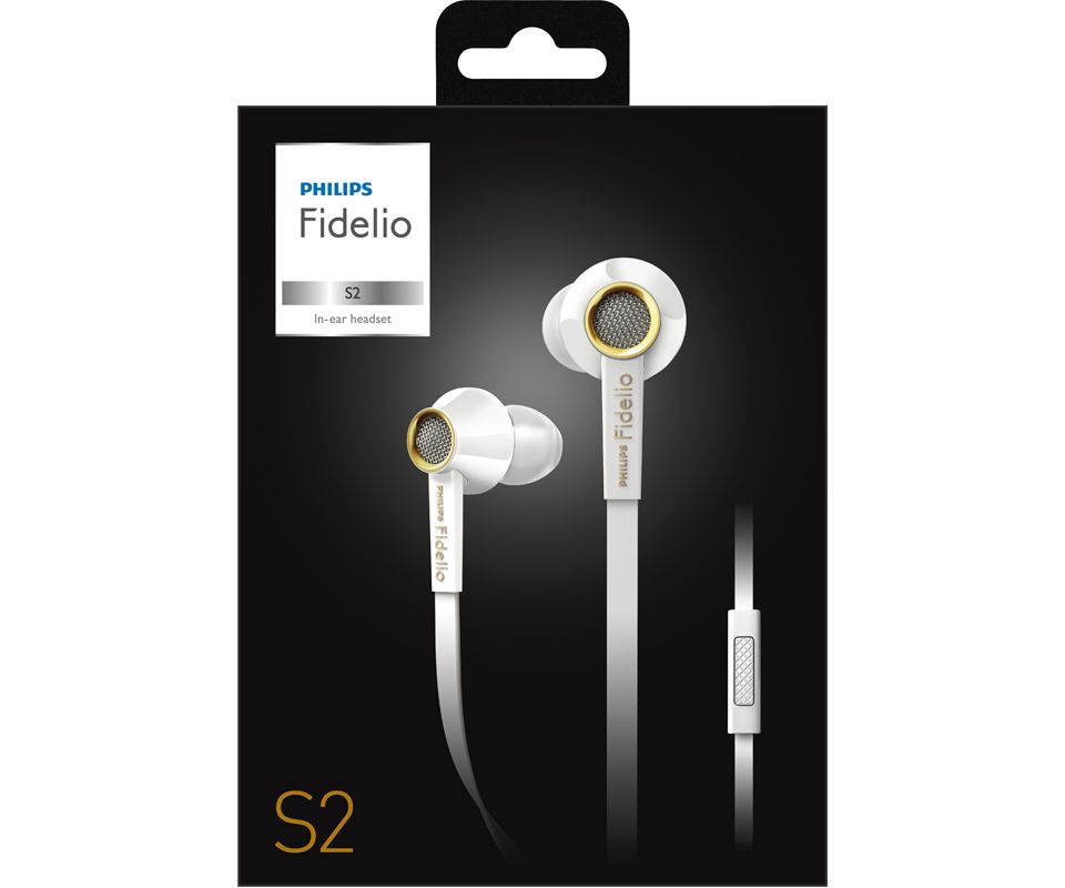 Philips Fidelio S2 - Auriculares in-ear (control remoto integrado