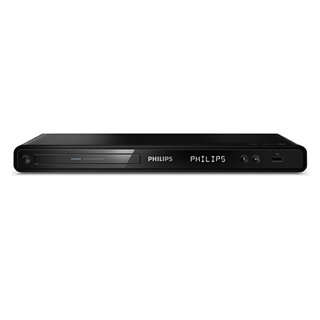 DVP3380/12  DVD-laite, HDMI- ja USB-liitännät